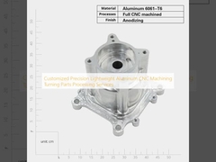 Usługi przetwarzania precyzyjnych lekkich elementów aluminiowych CNC