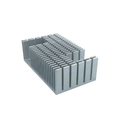 OEM Aluminium Wydalanie zlewu cieplnego Srebro Wysoka przewodność cieplna