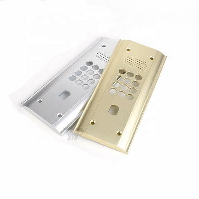 Zindywidualizowany anodowany przedni panel aluminiowy Doskonała odporność na uderzenia