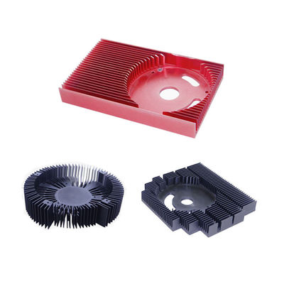 Precyzyjny zlewk cieplny Aluminium Extrusion Customized Electronic Heat Sink