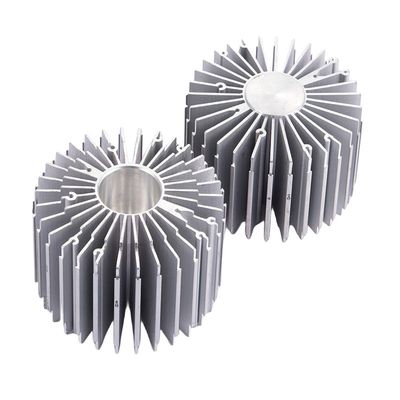 Precyzyjny zlewk cieplny Aluminium Extrusion Customized Electronic Heat Sink