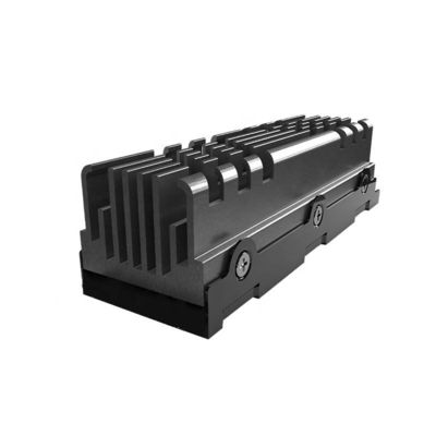 Precyzyjny zlewk cieplny Aluminium Extrusion Customized Electronic Heat Sink