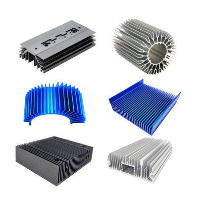 Przemysłowe profile zlewni cieplnych z wytłaczania aluminium do produkcji na zamówienie