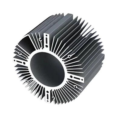 OEM/ODM Aluminium Heat Sink Extrusion Silver Aluminium Heat Sink Profile