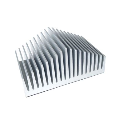 Zastosowany zlew cieplny z wytłaczania aluminium Srebro Rozpraszanie ciepła aluminium