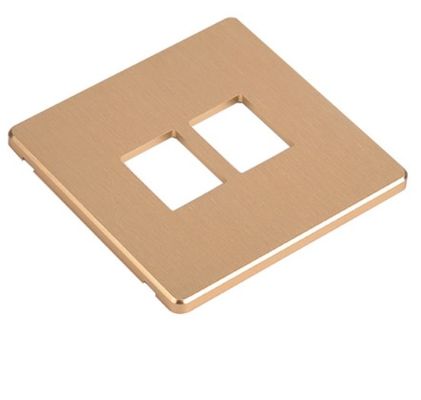 Anodujący przedni panel aluminiowy prostokątny odporność na uderzenia