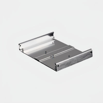 Lekkie trwałość Cnc frezowane części aluminiowe Panel przedni dla elektroniki