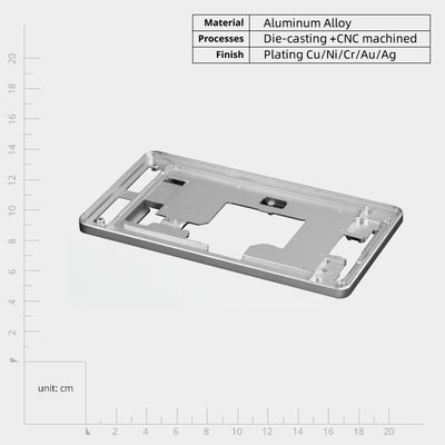 Precyzyjne aluminium kompozytowe panel przedni wysokiej odporności na uderzenia dla obudowy elektronicznej