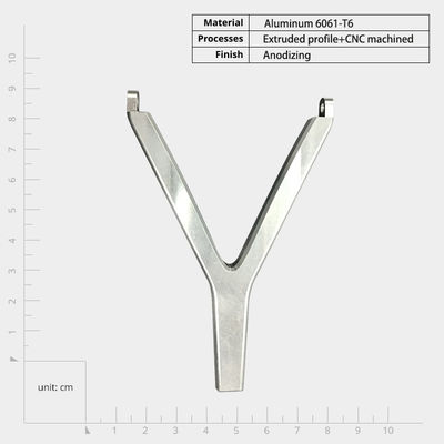 Obróbka CNC Części konstrukcyjne aluminium Prototyp obróbki aluminium Usługi frezowania