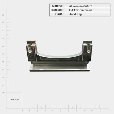Części do obróbki CNC na zamówienie Komercyjny panel z przodu z aluminium Doskonała odporność na uderzenia i odporność na korozję