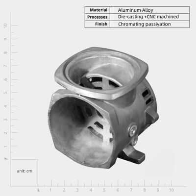 Wysoka wydajność produkcyjna Aluminiowe obudowy do odlewania gumowego Zink stopu gumowego części do odlewania gumowego do urządzeń elektronicznych