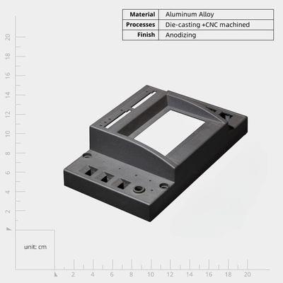 Lekkie i wodoodporne aluminiowe blachy odlewane na maty Obudowa metalowa Pudełka Pudełka Pudełka Pudełka