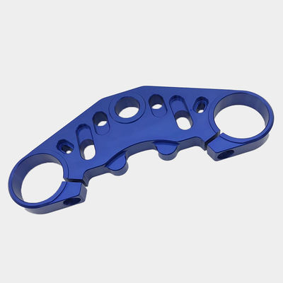OEM CNC Forging Aluminium Alloy Upper CNC Machined Motorcycle Top Triple Clamp Upper Fork Holder Panel