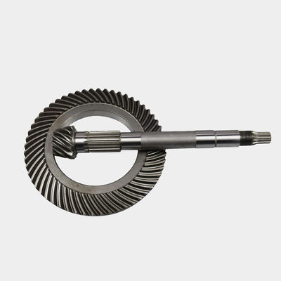 CNC Custom Spiral Bevel Gear Set Stal nierdzewna Materiał ze stali węglowej do systemu hydraulicznego