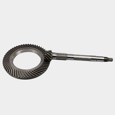 CNC Custom Spiral Bevel Gear Set Stal nierdzewna Materiał ze stali węglowej do systemu hydraulicznego