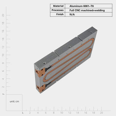 Aluminiowa płytka chłodna idealna do rozpraszania ciepła w różnych urządzeniach elektronicznych
