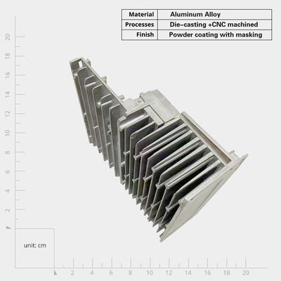Odlewanie glebie OEM Części zamienne aluminium i cynku Wysokiej precyzji Proces produkcji