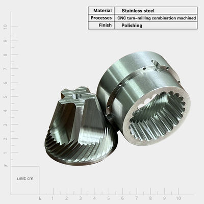 Precyzyjne części obrobione CNC do wytwarzania metalu Aluminium Nierdzewna mosiądza Titanium Stal