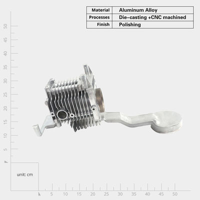 Wysokiej jakości Aluminiowe Stopy Odlewy Automatyczne Części Nowy Samochód Kierowanie Odlewy Wlewy Części Metalowe